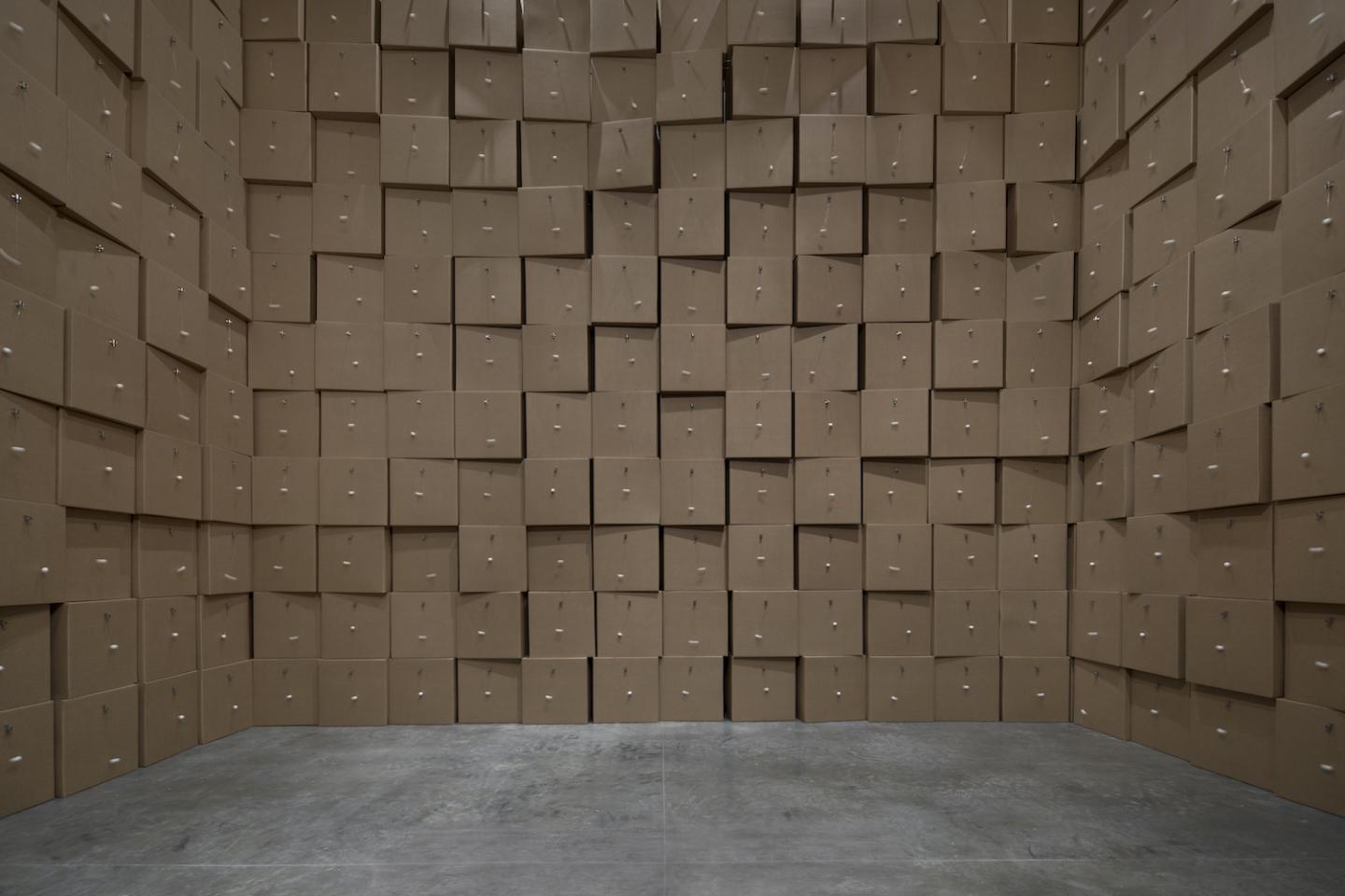 Zimoun (c) Zimoun Le Centquatre Paris
